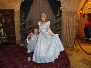 Cinderella meeting Her Royal Highness, the powerful "Barbarian Princess."
